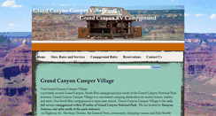 Desktop Screenshot of grandcanyoncampervillage.com