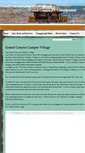 Mobile Screenshot of grandcanyoncampervillage.com